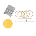 thumbnail image 2 of Mini Loom Machine, Simple Operation Knitting Machine  For Home For Travel Yellow,Grey, 2 of 8