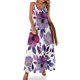thumbnail image 1 of Vestido sin mangas con estampado floral tropical hawaiano sin costuras Vestidos de verano elegantes y chic para mujer promoción, 1 of 7