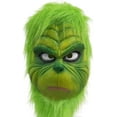 thumbnail image 5 of Christmas Cosplay Mask, Green Cosplay Mask for Adults, 5 of 5