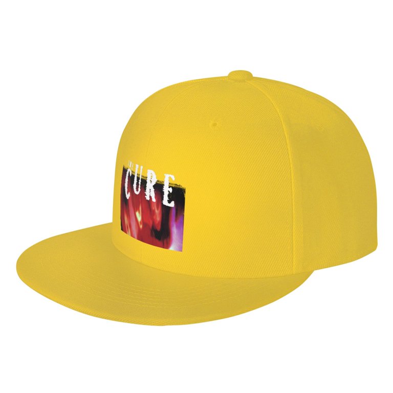 Huf Box Logo Beanie in Yellow for Men