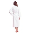 thumbnail image 3 of Luxurious Soft Absorbent Lightweight Long Kimono Waffle Spa Bathrobe for Women, 3 of 4