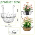 Adjustable Stainless Steel Planter Riser, 12-18 Inch Planter Insert ...