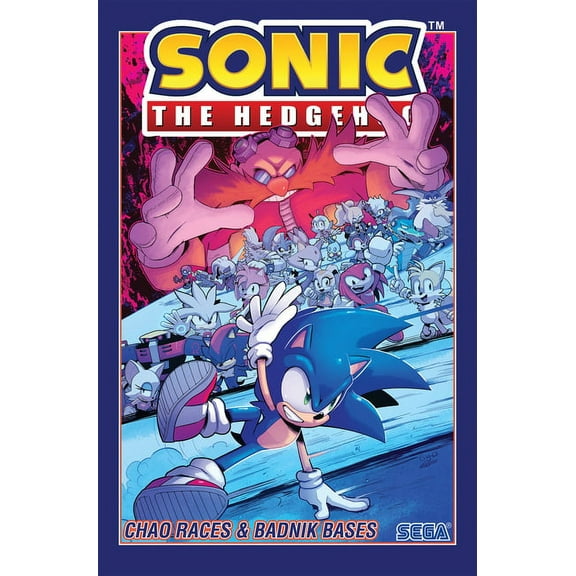 Sonic the Hedgehog Sonic the Hedgehog, Vol. 9: Chao Races & Badnik Bases, (Paperback)