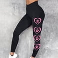 thumbnail image 4 of lcziwo 50% Percent off Sales Today, Womens Compression Athletic Yoga Pants Fashion Graphic Print Leggings Casual Stretch High Waisted Workout Legging Pant for Gym Running Black XXL, 4 of 5