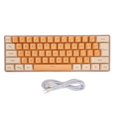 thumbnail image 1 of Clavier Mécanique, Clavier de Jeu USB 61 USB Clavier RGB Haute Capacité, 1 of 14