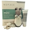 Nuface Mini Facial Toning Device - White by Nuface for Unisex - 3 Pc Kit Nuface Mini Device, 2oz Gel Primer - All Skin Types, Power Adapter, User Manual