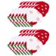 thumbnail image 3 of Patches de abrigo con temas de Navidad de 12 piezas parches de ropa de poliéster compactos de manualidades, 3 of 7