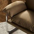 thumbnail image 2 of Pemberly Row Contemporary Velvet Upholstered Accent Chair in Taupe, 2 of 9