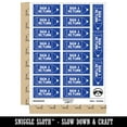 thumbnail image 2 of Sign and Return Pencil Teacher Student School Sticker Set - Dark Blue - Matte Finish - 2.00" Large, 2 of 7