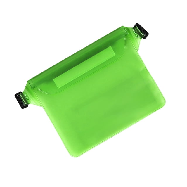 Bolsa de almacenamiento a prueba de agua shamjiam con correa de hombro ajustable transparente