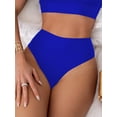 thumbnail image 5 of Women's Criss Cross Cut Out Back Bikini Bottoms Swimsuit Beachwear, 5 of 6