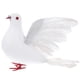 thumbnail image 5 of GOOHOCHY Palomas artificiales de gran tamaño con alas estirables, palomas de la paz, accesorios fotográficos para decoración del hogar y bodas (blanco), 5 of 8