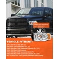 thumbnail image 2 of Conjunto de faros AXLAHA para Dodge Ram 1500 2500 3500, par, 2 of 9
