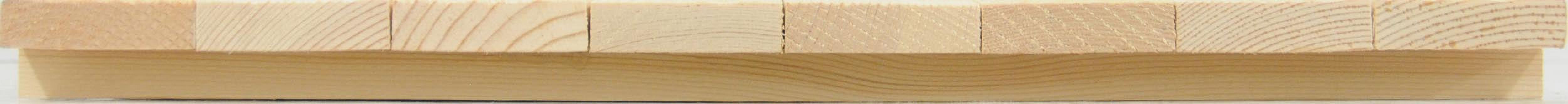 Unfinished Wood Diagonal Plank, 12" x 12"