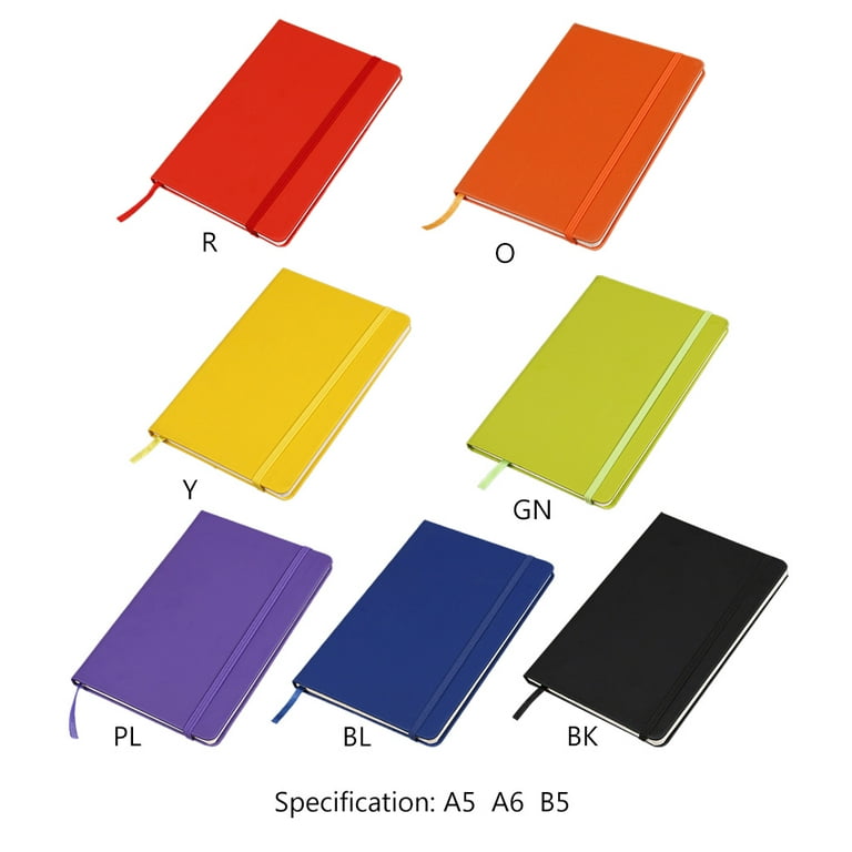 AUCHAN Carnet premium Notebook A6 - 96 pages - 10.5x14.5cm - Noir pas cher  