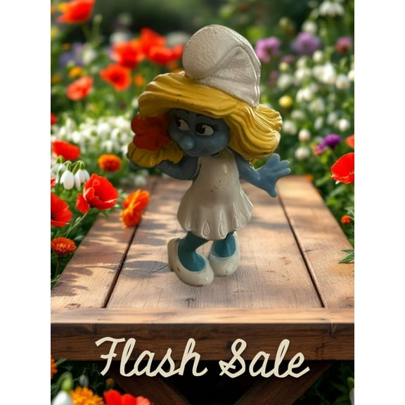 Smurfs Movie 3” Pvc Cake Topper Figure Figurine Rare Gift Collect