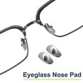 thumbnail image 5 of Eyeglass Nose Pad Thickness Anti-Slip Glasses Nose Grips for Plastic Frames Grey, 5 of 7