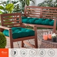 thumbnail image 5 of Sunbrella Canva Forest 51 x 18 in. Outdoor Bench Cushion by Greendale Home Fashions, 5 of 7