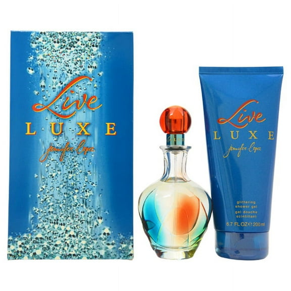 Live Luxe by Jennifer Lopez for Women - 2 Pc Gift Set 3.4oz EDP Spray, 6.7oz Shimmer Touch Body Lotion