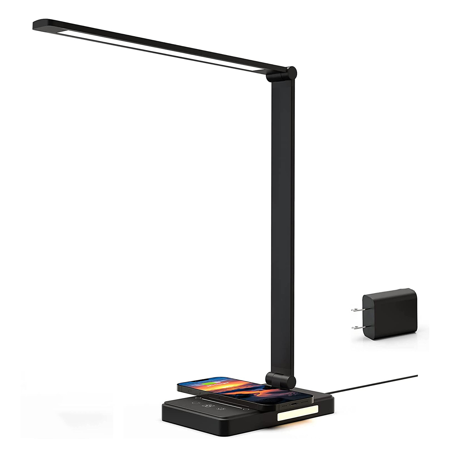 Folding Touch Led Desk Lamp 5 Lighting Modes, Adjustable Brightness