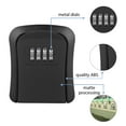 thumbnail image 5 of Venoro 4 Digit Combination Key Lock Box Safe Security Storage Case Organizer Waterproof, 5 of 13