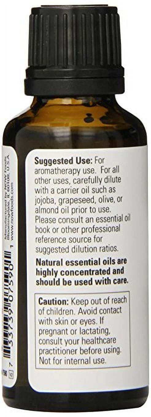 Now Foods Variety Pack,  Cedarwood, Orange, Peppermint, & Pine Oil 1OZ Each
