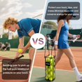 thumbnail image 2 of Cesta con tolva para pelotas de tenis LIASTRON para coleccionar pelotas de tenis, 2 of 7