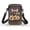 Dog Sunflower, variant on HELLHERO Carved Elephant Head Crossbody Sling Bags Polyester Double Layer for Outdoor Travel Daily Use