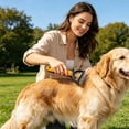 thumbnail image 5 of Pet Grooming Brush, 2026 Multifunctional Double-Sided Undercoat Rake for Dogs, Durable Dematting Tool for Long Haired Cats, 5 of 6