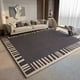 thumbnail image 4 of Living Room Crystal Velvet Carpet Non-slip Flower Print Area Rug Home Decoration Nordic Washroom Floor Mat Table Large Carpets My Lux Decor Round, 4 of 14