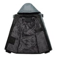thumbnail image 4 of DecSea Men's Outdoor Sports Hooded Windproof Jacket Waterproof Rain Coat, 4 of 8