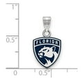 thumbnail image 2 of Women's Florida Panthers Sterling Silver Small Enamel Pendant, 2 of 4