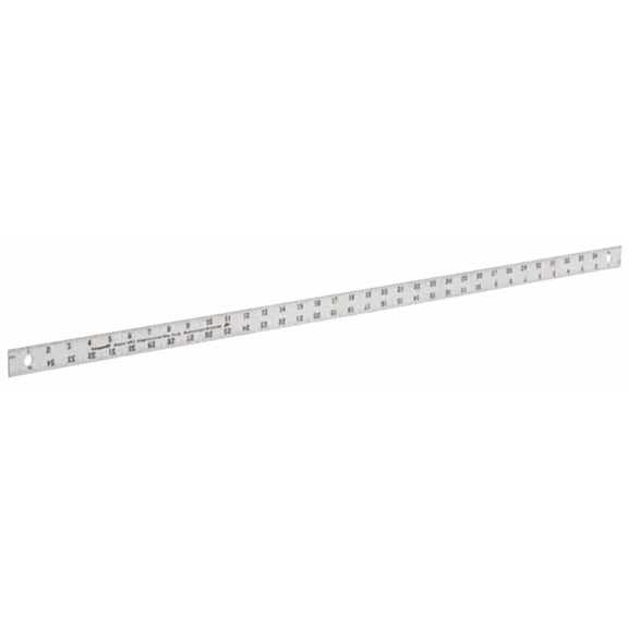 Empire 403 Heavy-Duty Straight Edge, 0 to 36 in, Aluminum, 1 in W
