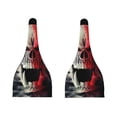 thumbnail image 2 of Daiia Red And White Screaming Demon Skull Pattern Baby Beanie Knit Toddler Hat Kids Embroidered Beanies Cap for Girls Boys 0-8 Years, 2 of 5