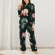 thumbnail image 2 of Balery Baby Sloths Sleeping Conjunto de Pijama con Estampado para Mujer, Conjunto de Dos Piezas con Manga Larga, Ropa de Dormir Suave con Bolsillos, Pijamas Cómodos-XX-Large, 2 of 7