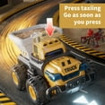 thumbnail image 4 of Gifts for Kids! Fwttom Toy Cars, Press Engineering Vehicle Simulation Small Lift Vehicle Inertias Bulldozer Suitable for Toys and Gifts for Children Aged+, 4 of 8