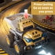 thumbnail image 4 of Vehículo de juguete Bulldozer | Camión de construcción de ingeniería de elevación pequeña | Taxi de prensa a empuje | Brazos robóticos móviles | Plástico duradero | Amarillo | 12,3 x 10,3 x 7,3 cm, 4 of 8