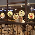 thumbnail image 2 of Guirnalda de luces Led con ventosas, adornos navideños para el hogar, guirnalda colgante, Adornos de árbol de Navidad, Navidad 2020, Año Nuevo 2021, 2 of 4