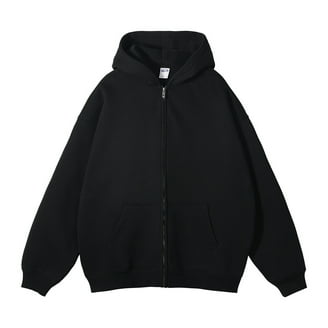 【XXL】S.F.C FULL ZIP HOODY Black Melange LEVEL Full Zip Hoodie Black – Sort Company
