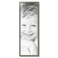 thumbnail image 2 of ArtToFrames 12x35" Silver Picture Frame, Multi Wood Poster Frame, with Regular Acrylic and Foam Backing 3/16 inch (FBPL-4756), 2 of 7