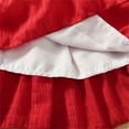 thumbnail image 6 of TOOYOU Girls Dresses Toddler Tutu Dress Tulle Ruffles Solid Princess Wedding Party Dresses Sweet Girl Theme Party Sundress ,Size 12-18 Months , Red, 6 of 6