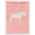 thumbnail image 1 of Carolines Treasures BB7905CHF Paso Fino Cheval Drapeau de Maison en Toile à Carreaux Roses, 1 of 4