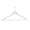 White, variant on Simpli Furnished Non-Slip Wooden Hangers for Clothes with 360Degree Rotating Hooks, 18"x9.2", 60 Pack, White