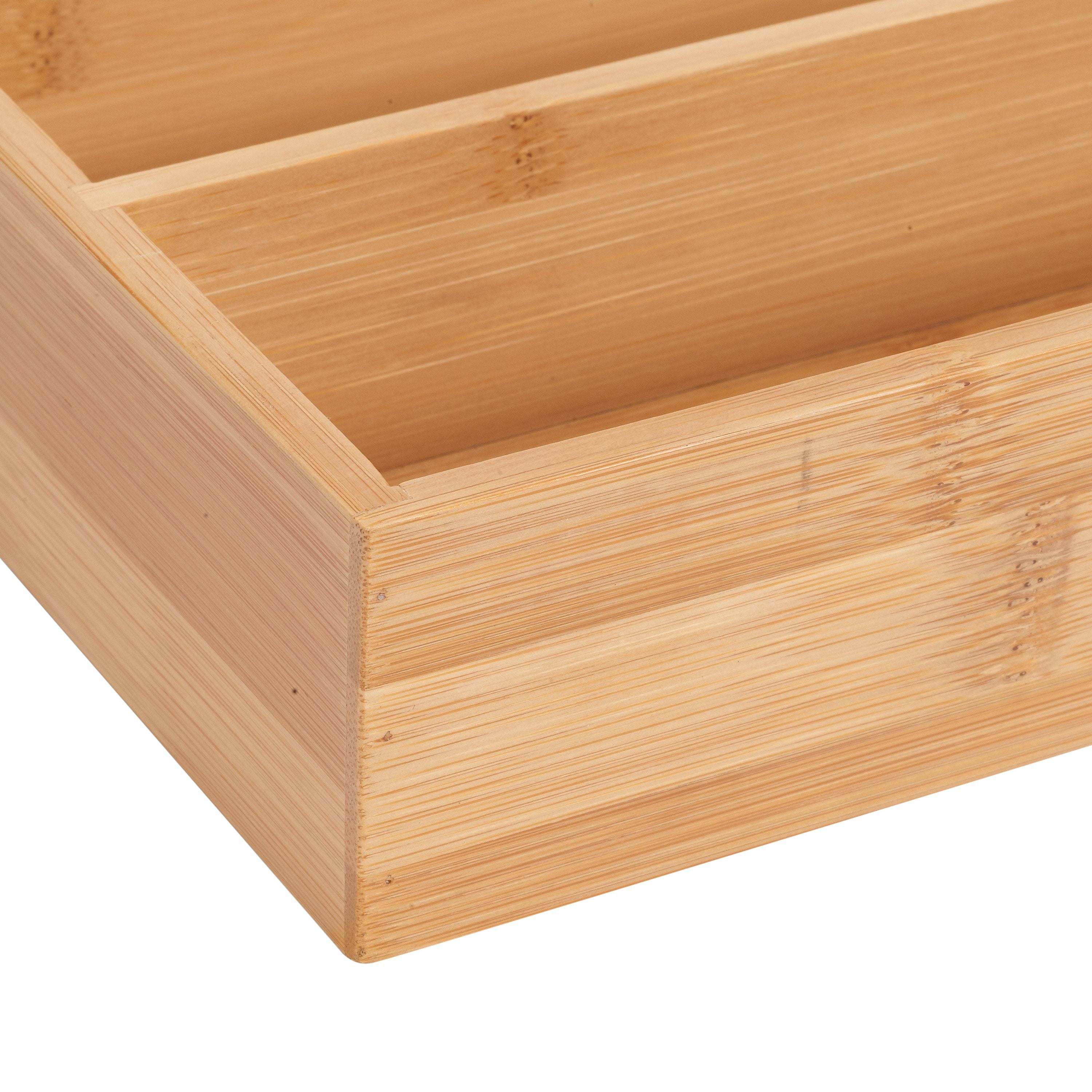 Better Homes & Gardens Bamboo Utensil and Cutlery Kitchen Organizer