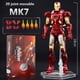 thumbnail image 3 of ZD-figuras de acción de los vengadores, juguetes originales de Iron Man, MK42, MK43, Marvel Legends, MK50, MK85, MK1, MK2, MK3, MK4, MK5, MK6, MK7, 3 of 5