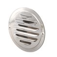 thumbnail image 4 of Ventilation Grille 80mm/100mm/120mm/160mm Stainless Steel Round Louver Air Vent Air Outlet Insects Protection, 4 of 9