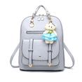 thumbnail image 1 of Mochila Para Mujer Antirrobo Impermeable Con Colgante Gris Malubero Es a prueba de agua: Sí, 1 of 3