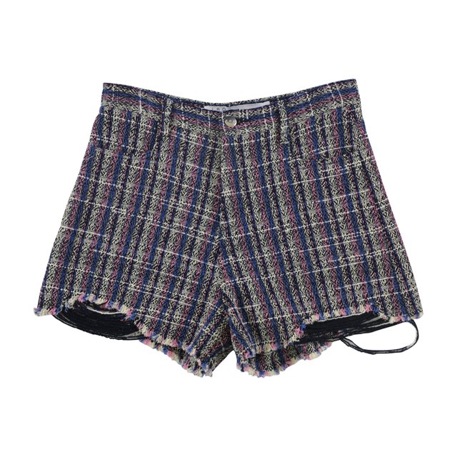Bermudas casuales bordadas para mujer de IRO, azul, 38