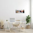 thumbnail image 2 of Stupell Industries Modern Industrial Crowd Abstract Long Exposure Abstract Photography Gallery Wrapped Canvas Print Wall Art, 10 x 24, 2 of 6