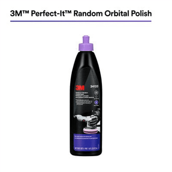 3M Perfect-It™ Random Orbital Polish 34133, 1 Pint (16 fl oz/473 mL)